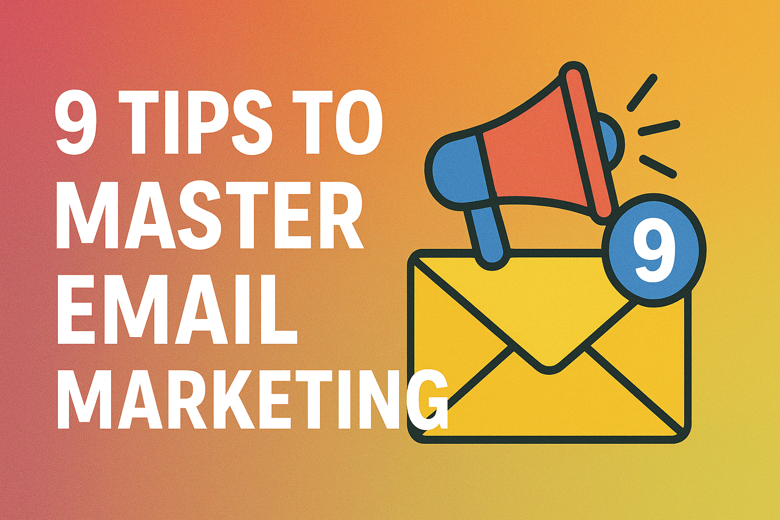 9 tips to Master Email Marketing