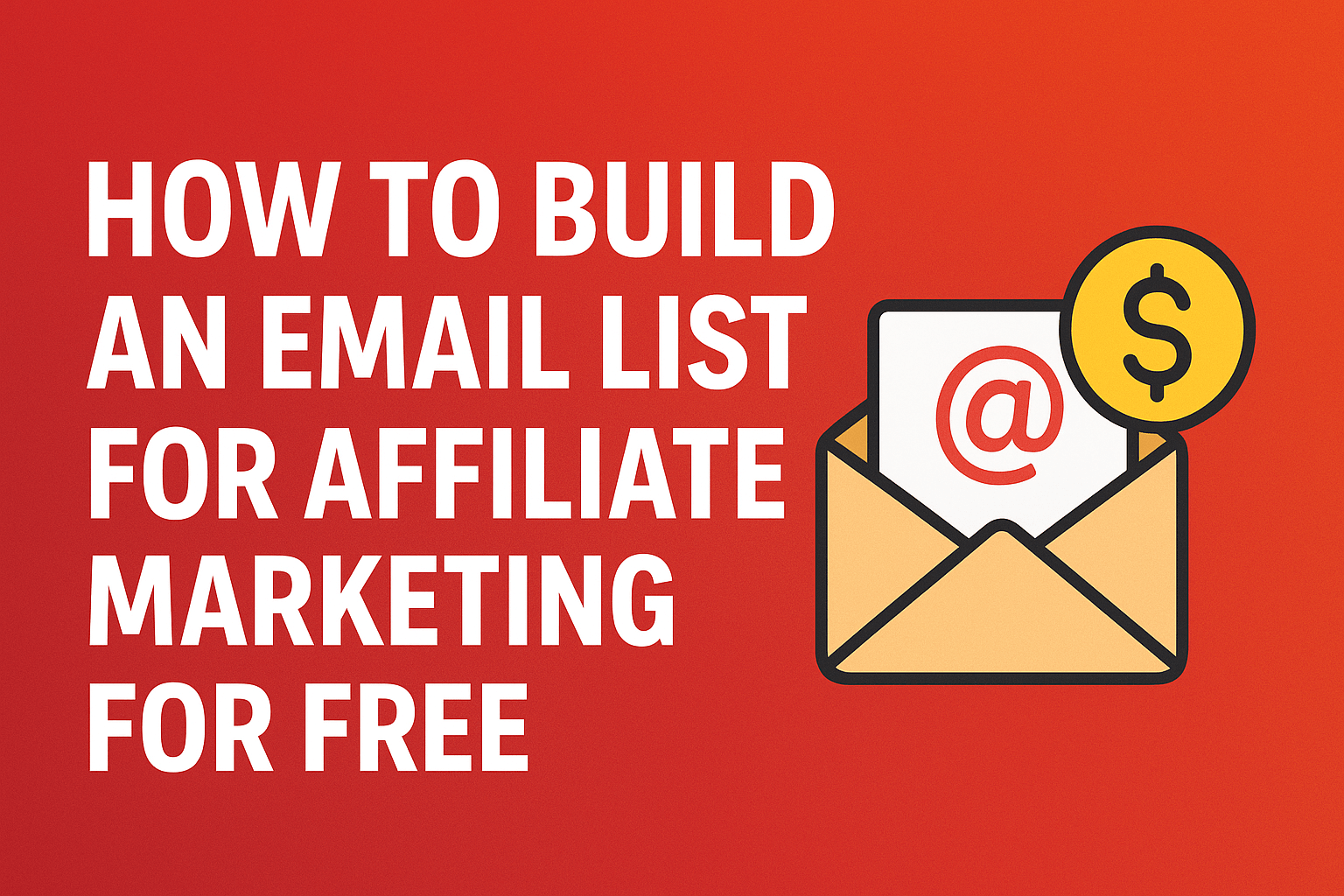 How to Build an Email List for Affiliate Marketing