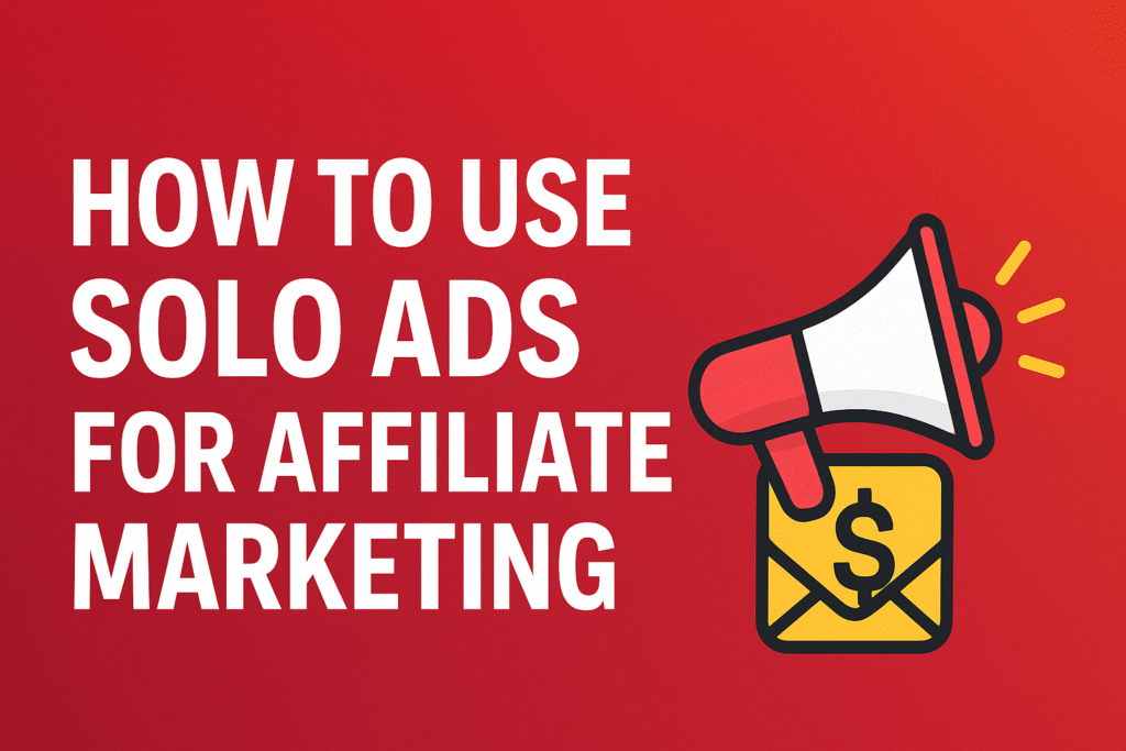 How to Use Solo Ads For Affiliate Marketing