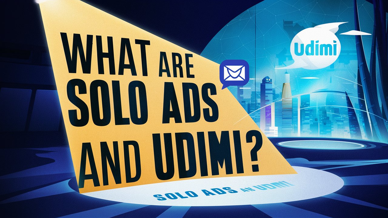 What Are Solo Ads and Udimi?