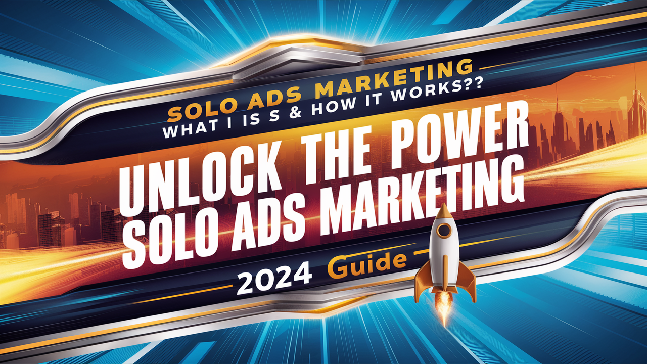 Solo Ads Marketing: What It Is & How It Works? 2024 Guide
