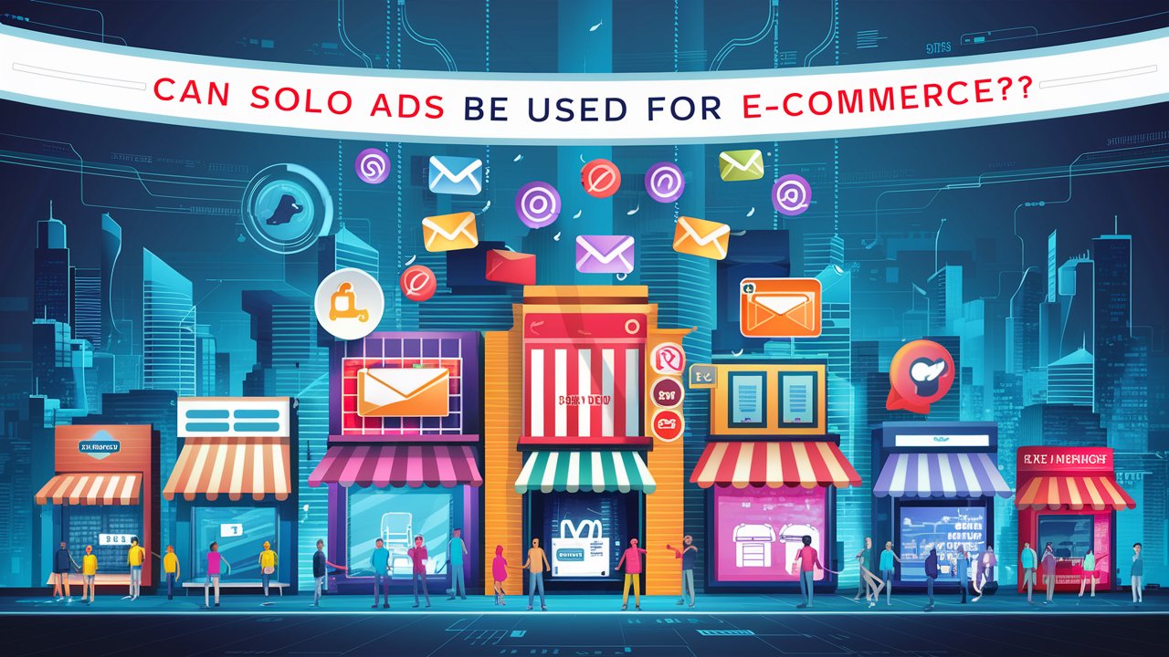 Can Solo Ads Be Used for E-commerce?