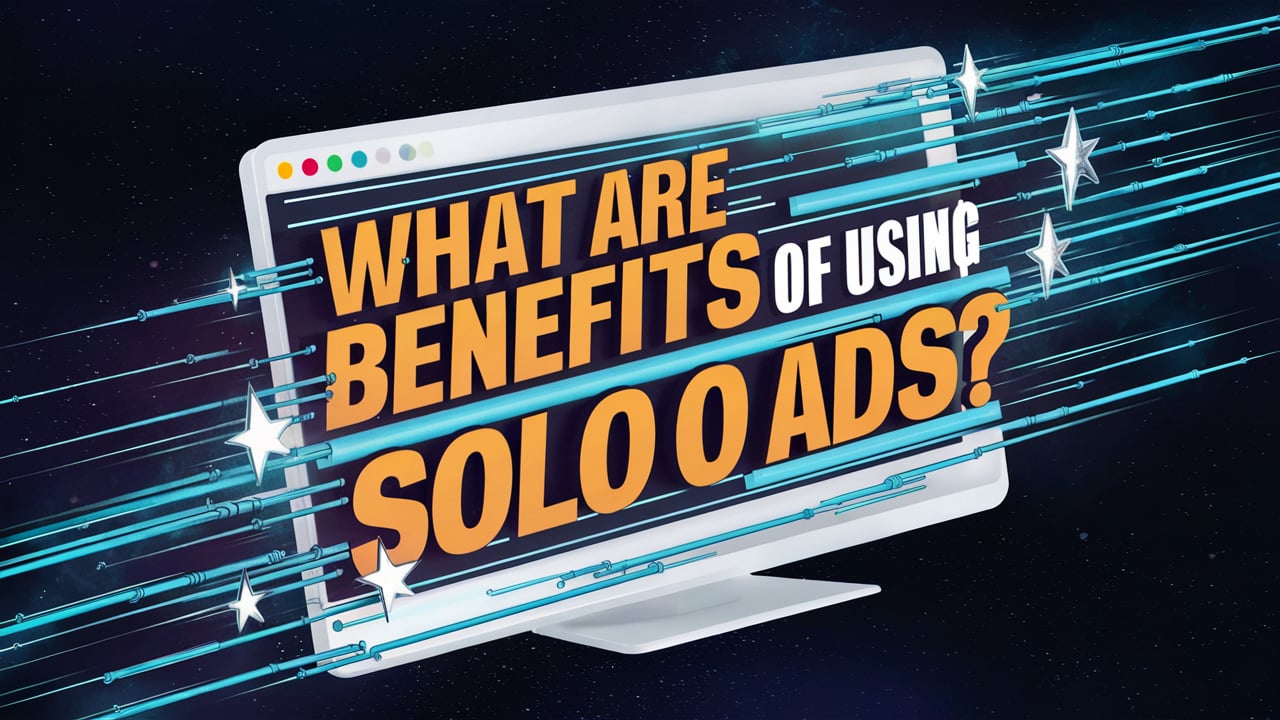 What are the benefits of using solo ads?