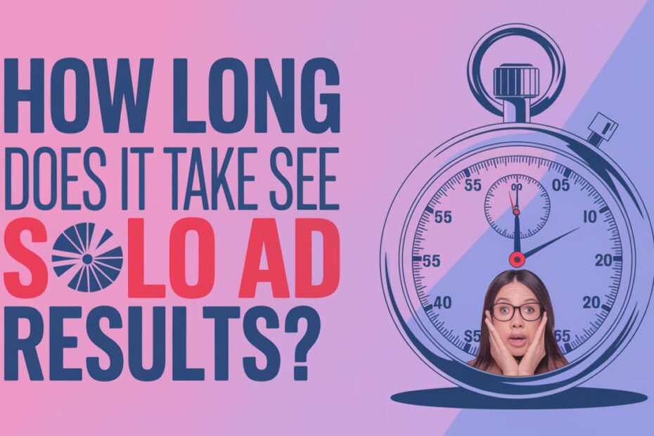 How Long Does It Take to See Solo Ad Results?