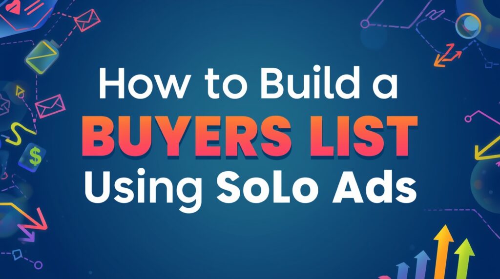 How to Build a Buyers List Using Solo Ads