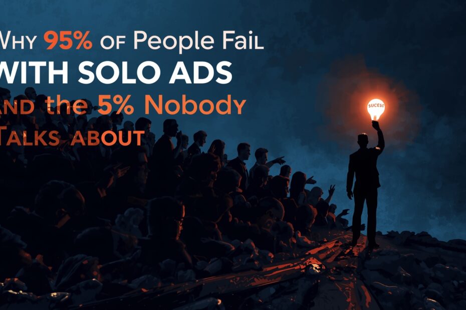Why 95% of People Fail with Solo Ads and the 5% Secret Nobody Talks About
