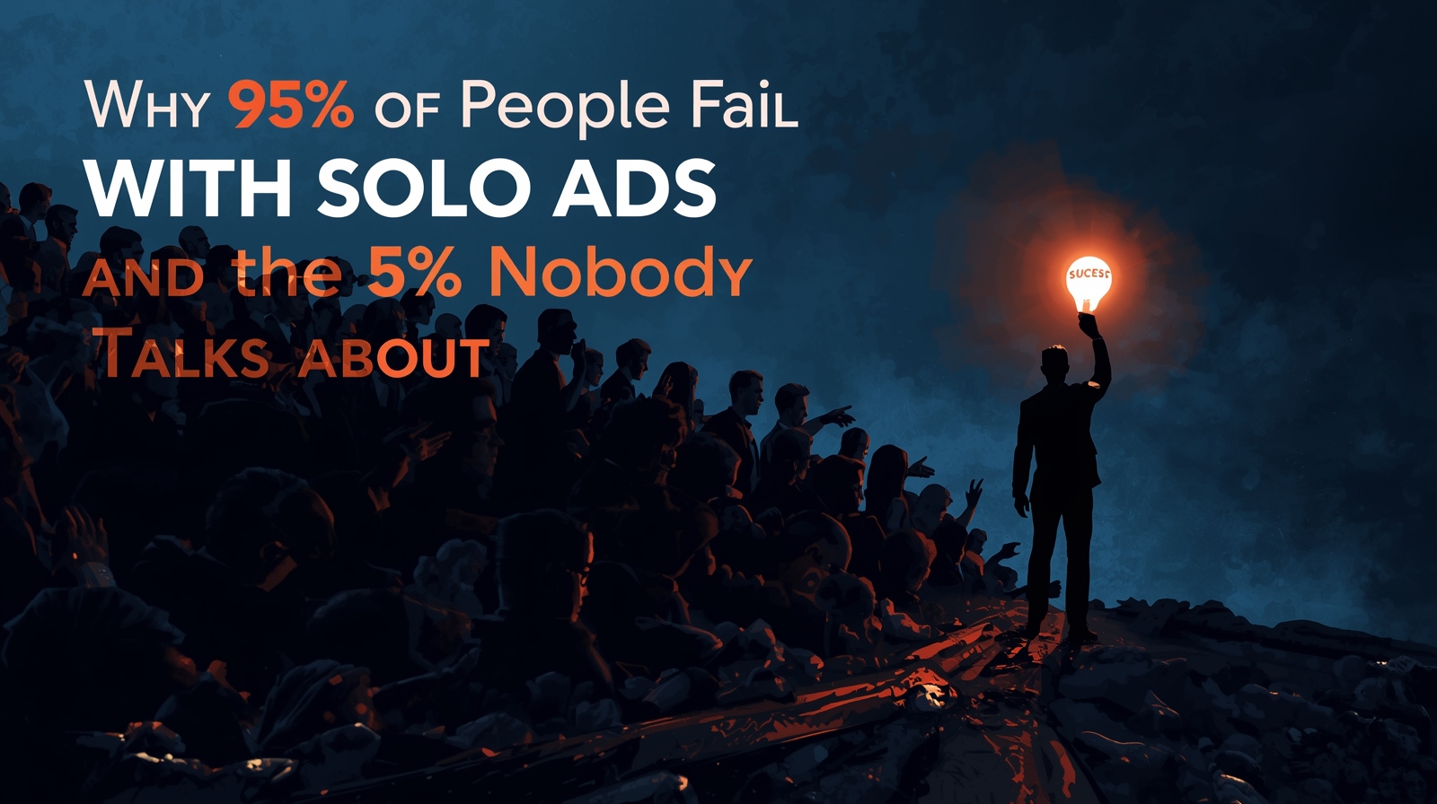 Why 95% of People Fail with Solo Ads and the 5% Secret Nobody Talks About