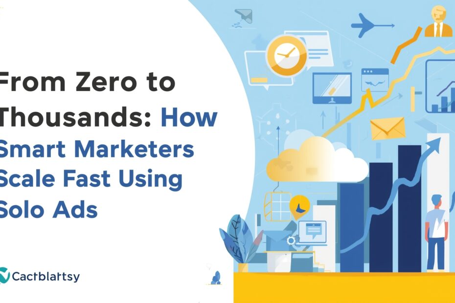 From Zero to Thousands: How Smart Marketers Scale Fast Using Solo Ads