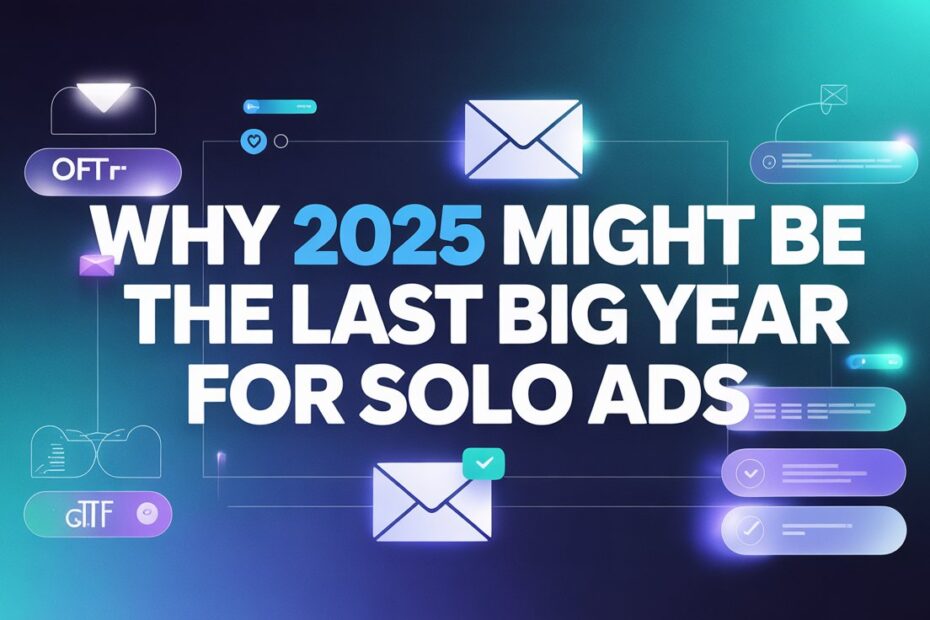 Why 2025 Might Be the Last Big Year for Solo Ads