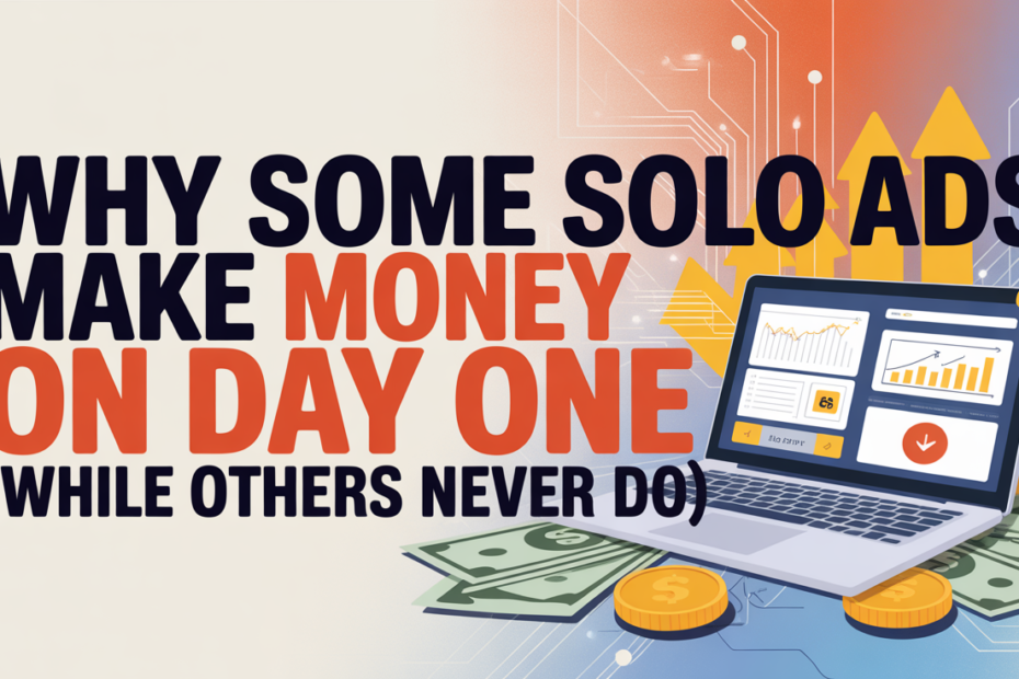 Make Money On Day One