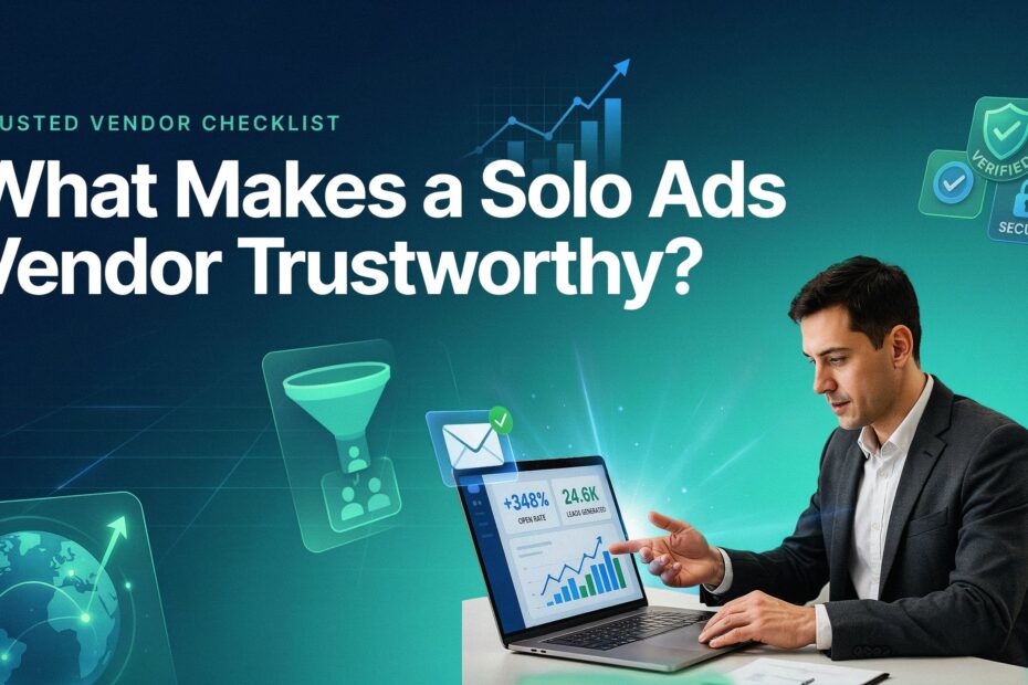 Trusted Solo Ads Vendor