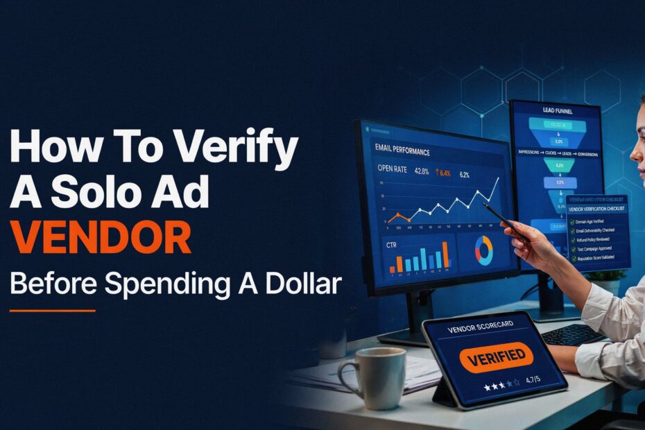 Verify Solo Ad Vendor