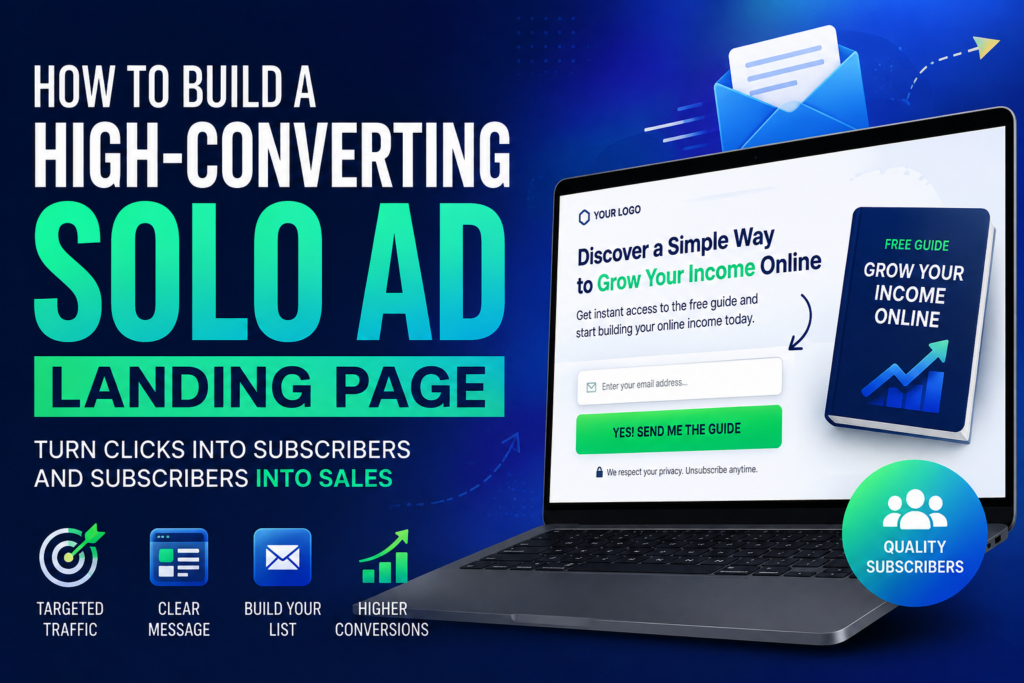 How to Build a High-Converting Solo Ad Landing Page