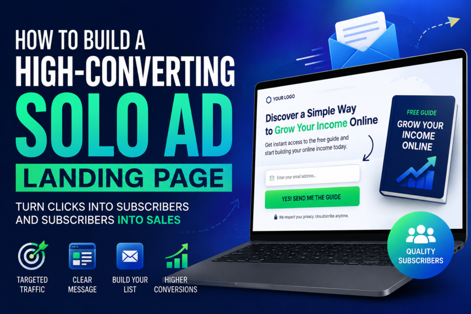 How to Build a High-Converting Solo Ad Landing Page
