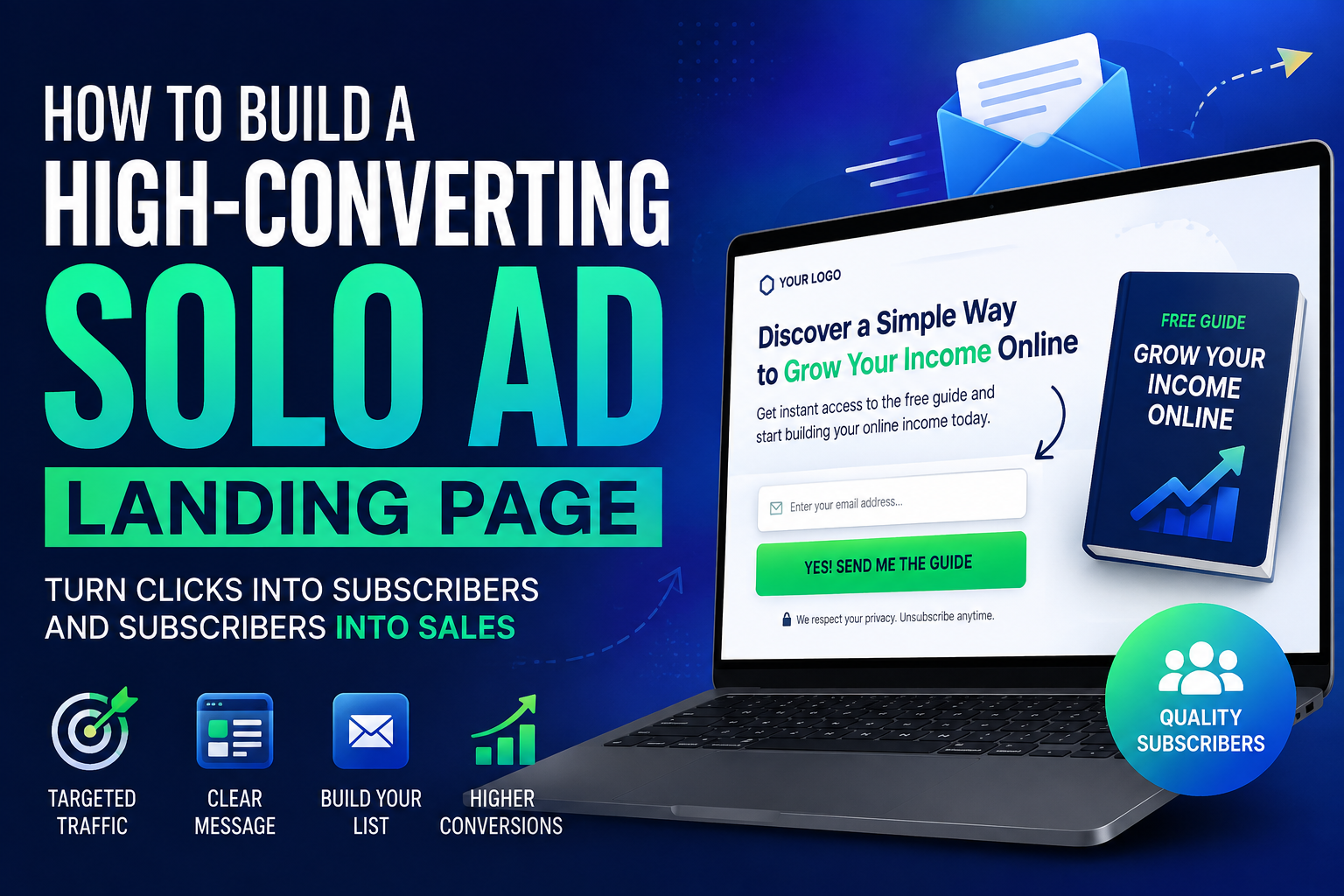 How to Build a High-Converting Solo Ad Landing Page