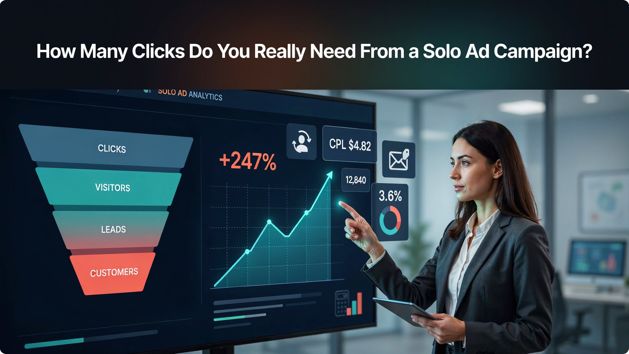 solo ad clicks