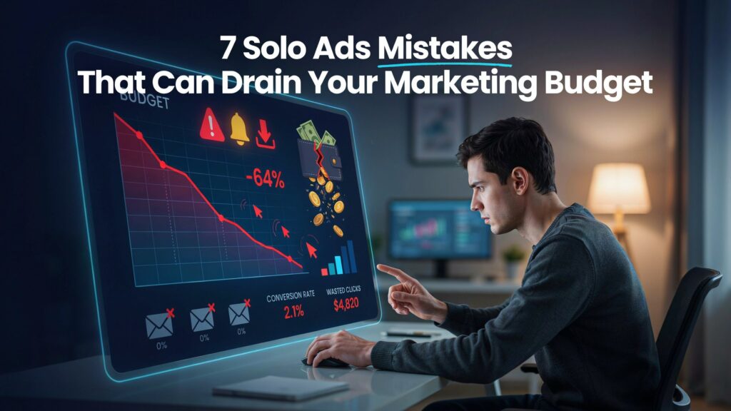 solo ads mistakes