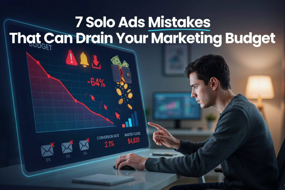 solo ads mistakes