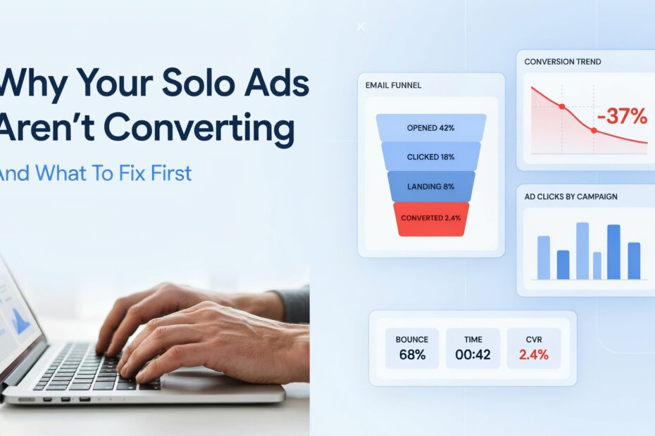 solo ads not converting