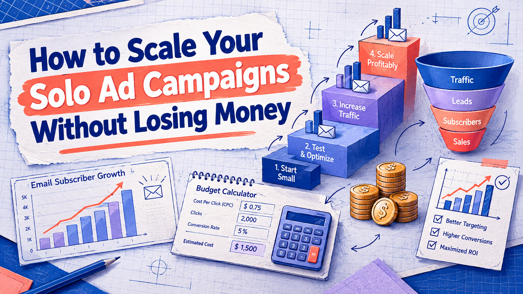 scale solo ad campaigns
