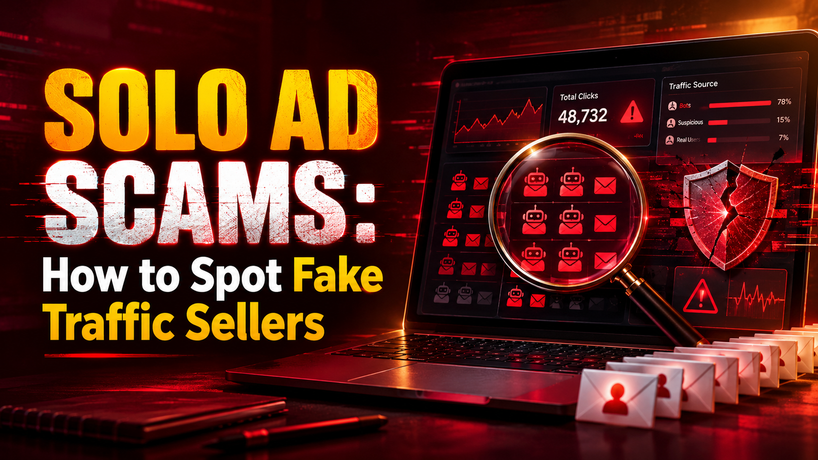 fake solo ad traffic